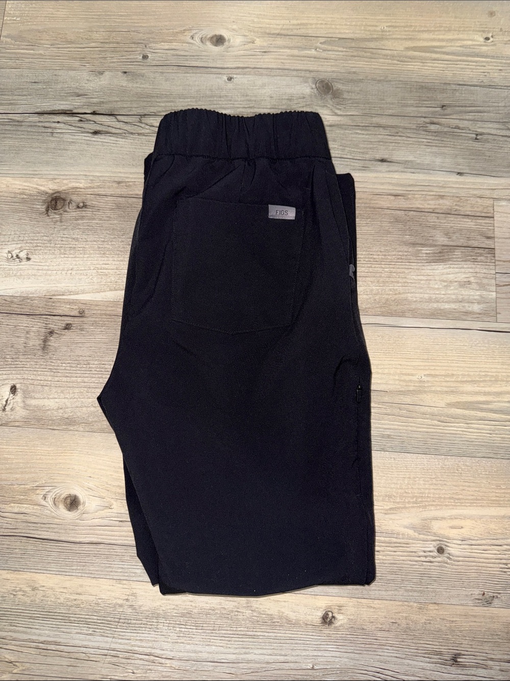 FIGS Figspro Skinny Zip Fly Scrub Pants Black S Petite